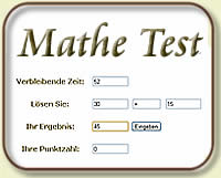 Mathe Tests